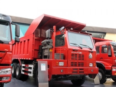 Sinotruk豪豪50顿矿山铸造卸车，垃圾车用于矿山使用，采矿自卸卡车在线
