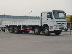 令人满意的高质量的中国重汽HOWO 8 x4货车卡车,栅栏面墙运货卡车,卡车在线