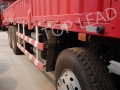 中国重汽HOWO 6x4散装货物运输货车，两卧铺货车，围栏车