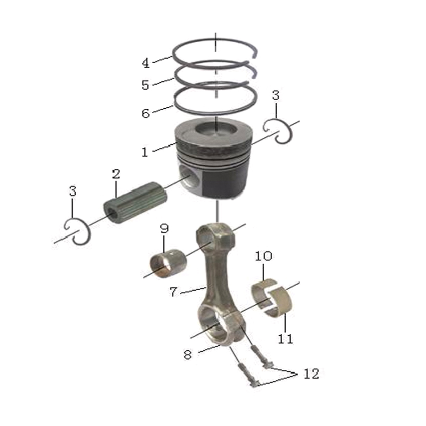 PISTON BIELA Y