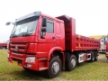 Sinotruk Howo 8 x 4CamionàBennebasculante，CamionàBenne12 roues，Camion  -  Benne Basculante 3 Essieux