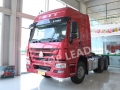 拖车de BonneQualitéSinotrukHowo 6 x 4 Tracteur Camion Avec Deux litssuperposés，tête，têtede10 roue tracteur