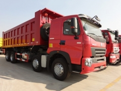 安装设施佳肴Vente Chaude 40吨Benne，Camion  -  Benne de 8 x 4 Sinotruk Howo A7