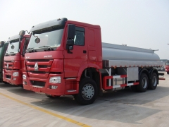 热销畅销中国重汽豪沃6x4油罐车、18M3油罐车、油柴油运输油罐车