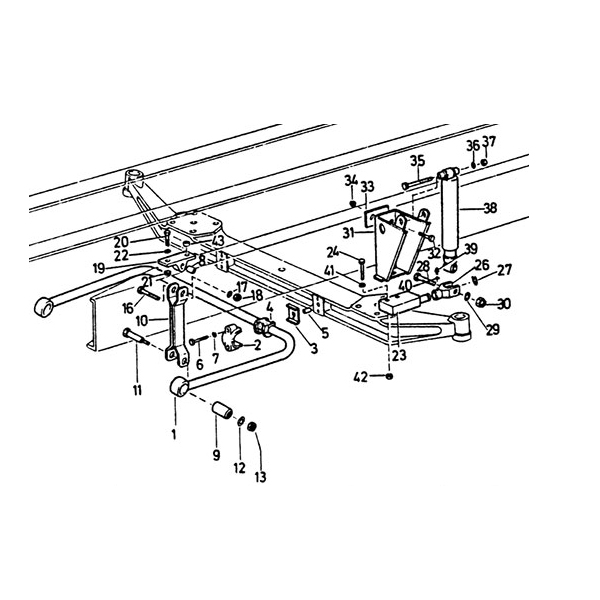 6×4 Stablizer，Amortisseur Avant