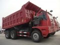 中国重汽HOWO矿业自动倾卸卡车70吨,420马力采矿卡车、重型矿山自卸