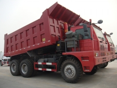 热出售中国重汽HOWO 70吨矿山自卸车371马力,ZZ5707S3840AJ,矿用自卸车使用在线