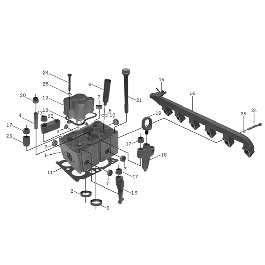 WD615Cabeçadecilindro