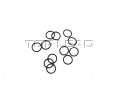 Sinotruk®Queen -seal Ring Ring -Sinotruk Howo WD615系列发动机零件号：VG1540040010