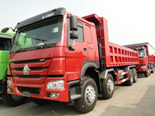 Howo 8×4 Tipper（12轮，串联）